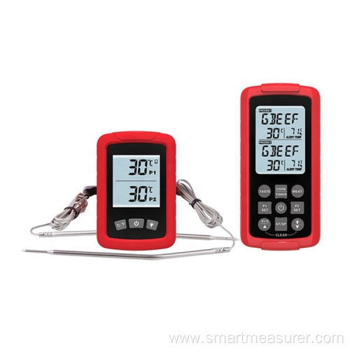 433MHZ BBQ Thermometer With Dual Probes